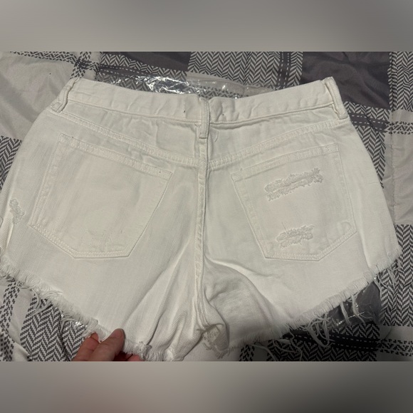NWT Free People Loving Good Vibrations Jean Shorts - Picture 5 of 7